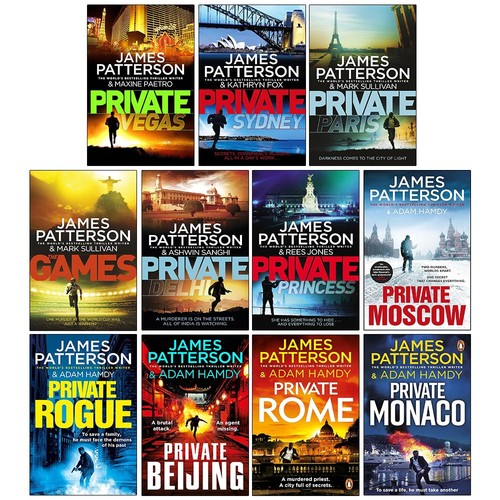 James patterson private - james, series